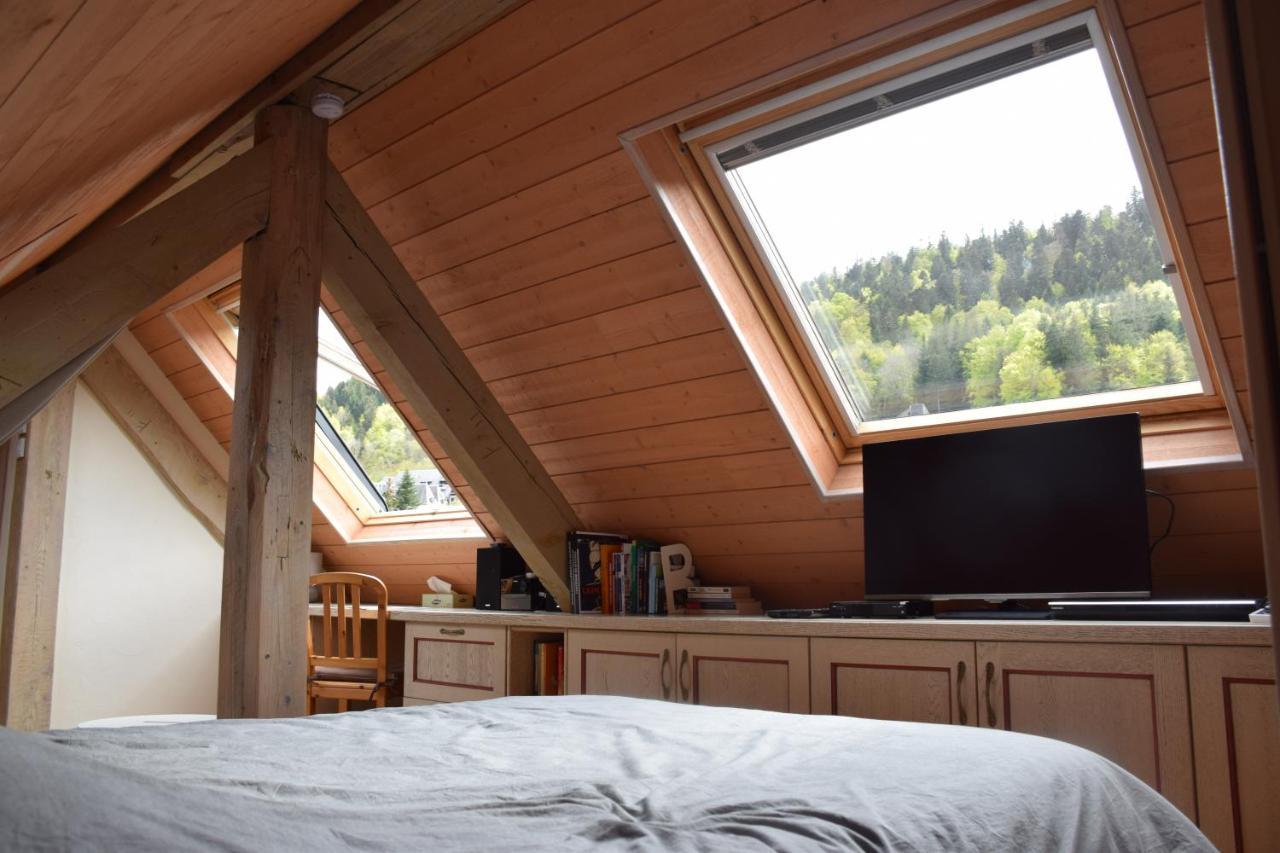 Petit Duplex De Charme Sous Les Toits Du Mont-Dore Екстер'єр фото